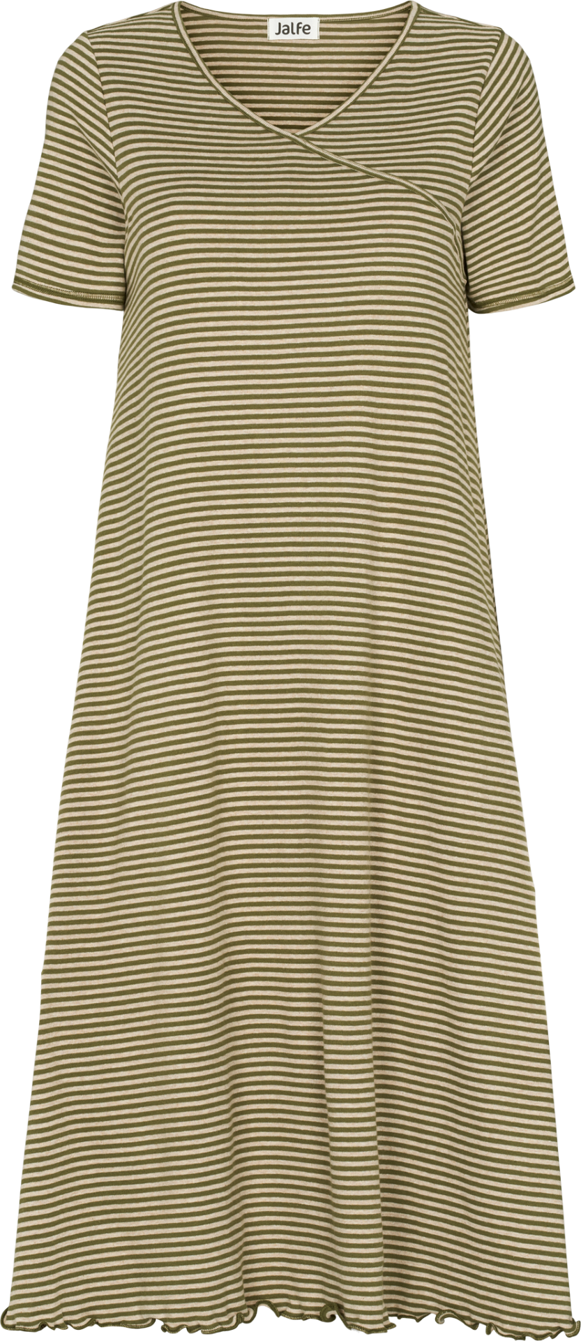 A-dress stripes organic cotton